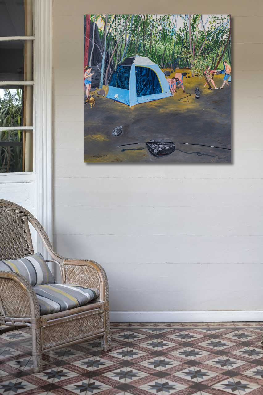 La toile. "Les habitants" – Image 4