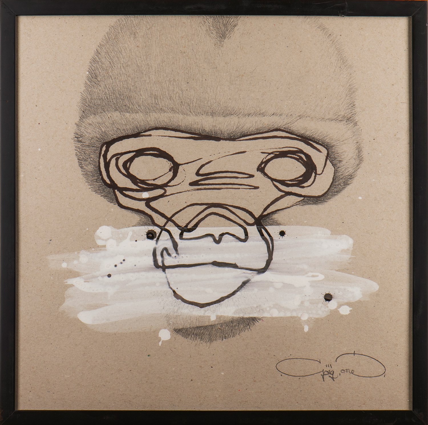 Le tableau. "Le bazar - 3"