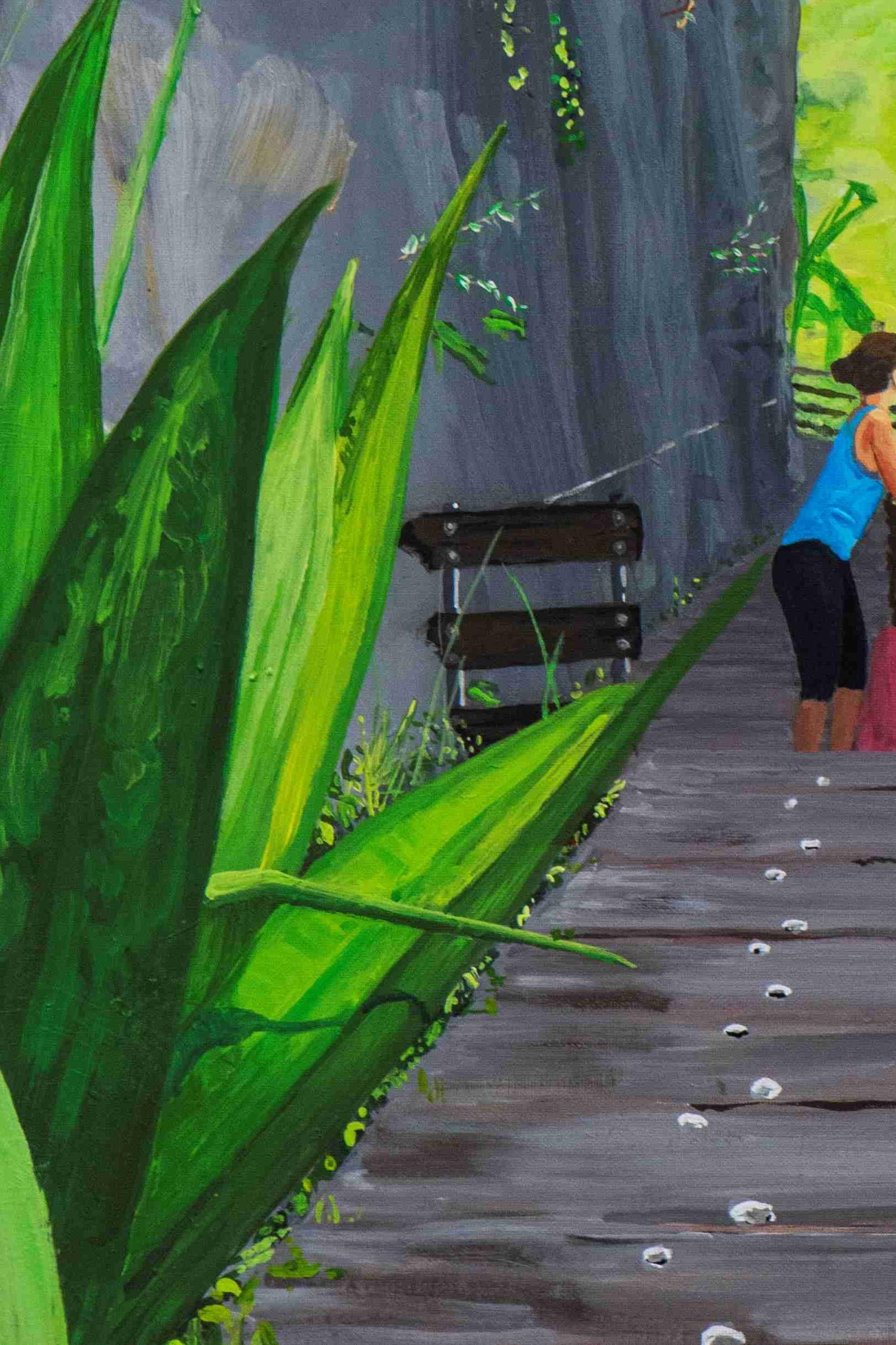 La toile. "Emeric, Nils et Alice" – Image 3