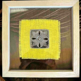 La broderie de Cilaos. Le tableau