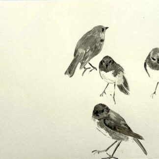 L'aquarelle. "Toutouwai"