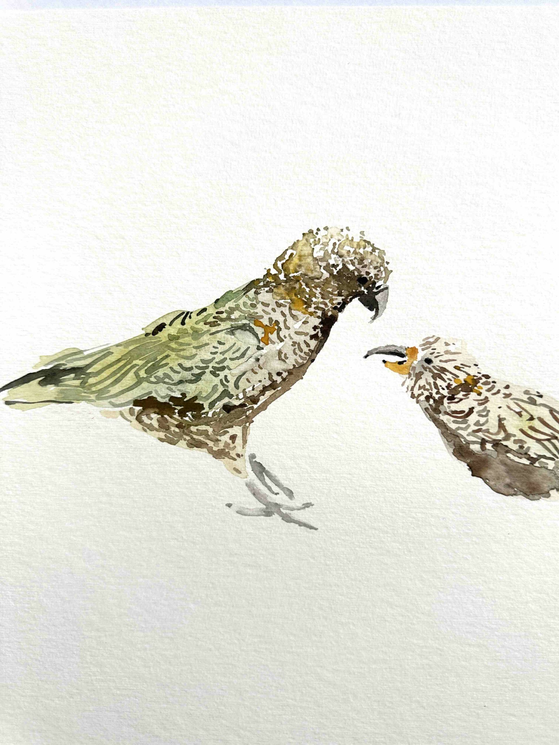 L'aquarelle. "Kéas" – Image 2